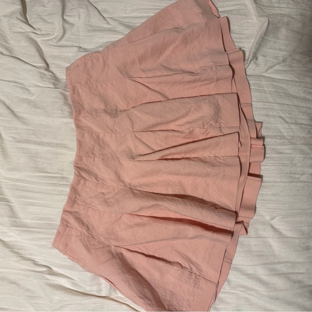 Alice + Olivia Pink Pleated Skirt